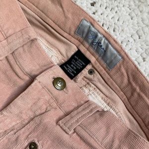 Santa Barbara Jeans Dusty Rose Knee-Length Skirt